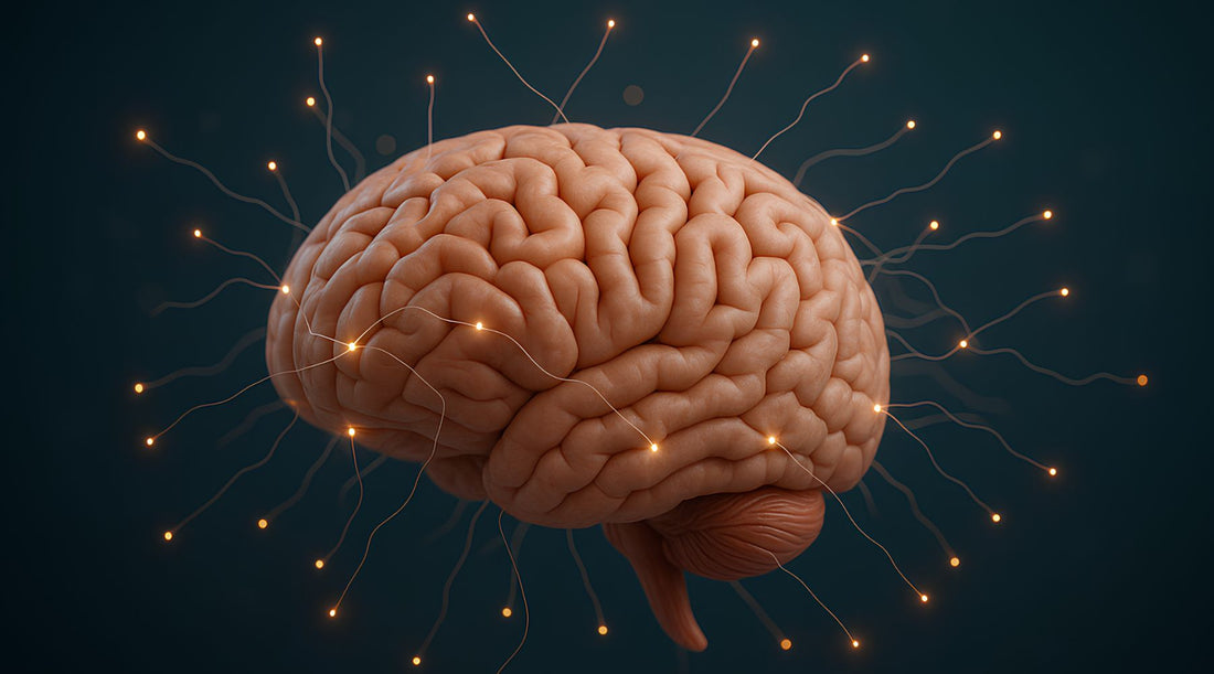 Image of brain to represent gut brain health axis